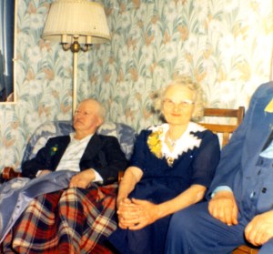 Grandpa and Grandma on some anniversary